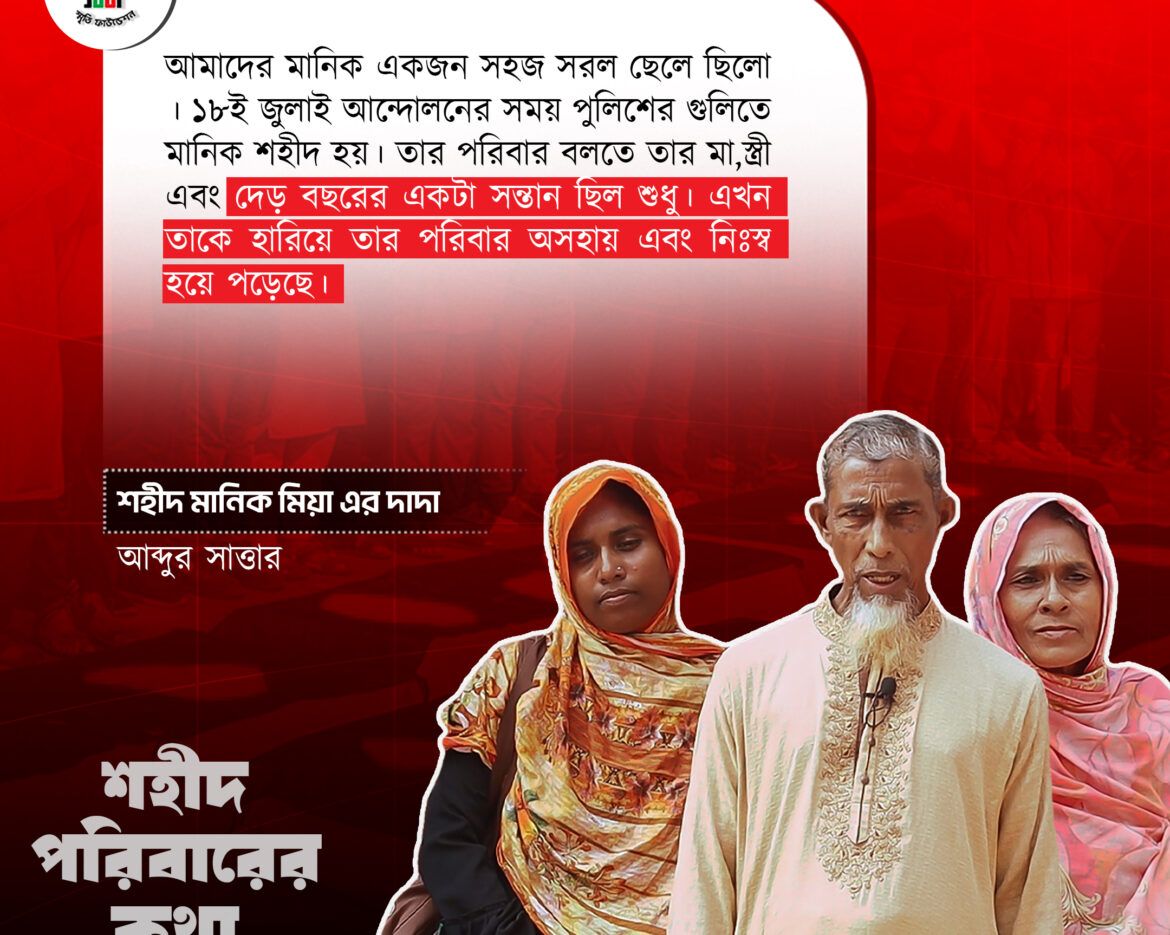 শহীদ মানিক মিয়া